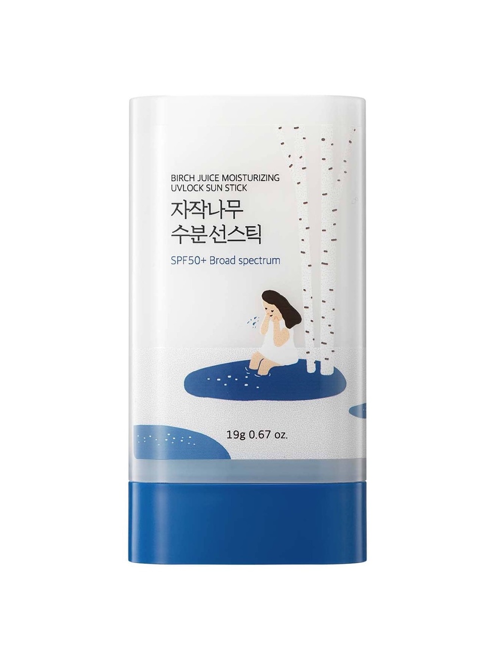 Round Lab Birch Moisturizing Sun Stick SPF 50+ NEW